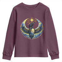 Minnesota Strong Youth Sweatshirt Minneapolis Loon Starry Night Van Gogh