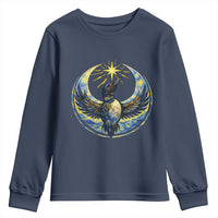 Minnesota Strong Youth Sweatshirt Minneapolis Loon Starry Night Van Gogh