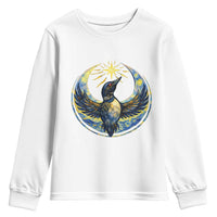 Minnesota Strong Youth Sweatshirt Minneapolis Loon Starry Night Van Gogh