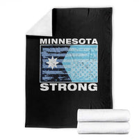 Minnesota Strong Throw Blanket MN State Flag Political Protest MN Resistance Abolish ICE