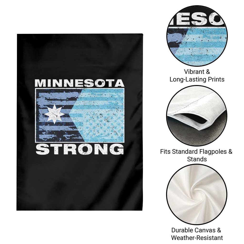 Minnesota Strong Garden Flag MN State Flag Political Protest MN Resistance Abolish ICE