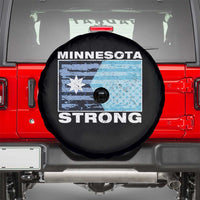 Minnesota Strong Spare Tire Cover MN State Flag Political Protest MN Resistance Abolish ICE