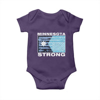 Minnesota Strong Baby Onesie MN State Flag Political Protest MN Resistance Abolish ICE