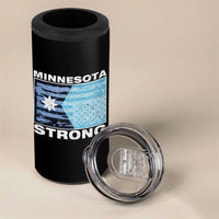 Minnesota Strong 4 in 1 Can Cooler Tumbler MN State Flag Political Protest MN Resistance Abolish ICE
