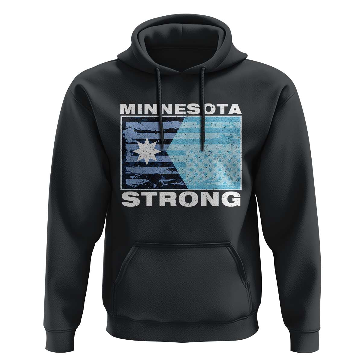 Minnesota Strong Hoodie MN State Flag Political Protest MN Resistance Abolish ICE