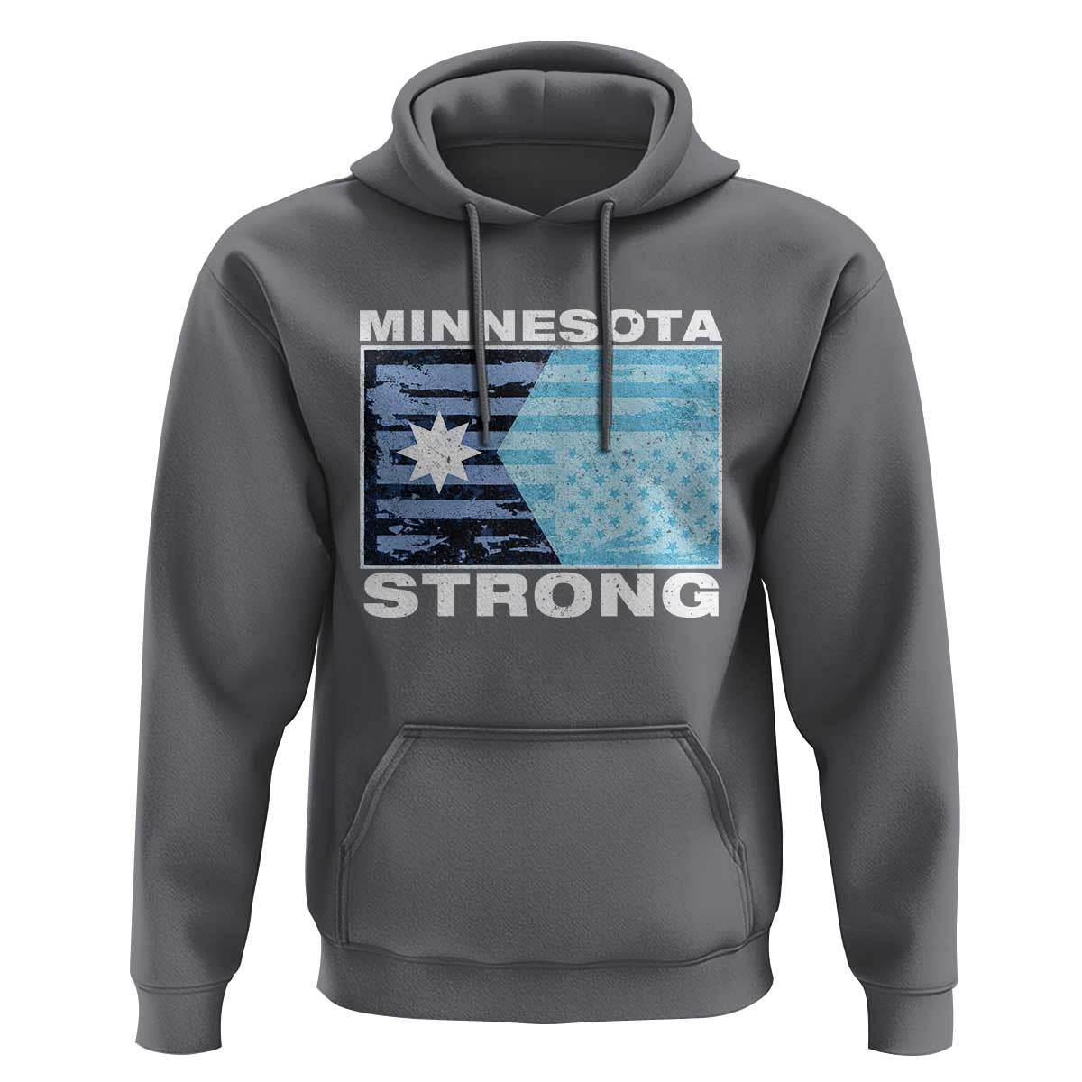 Minnesota Strong Hoodie MN State Flag Political Protest MN Resistance Abolish ICE