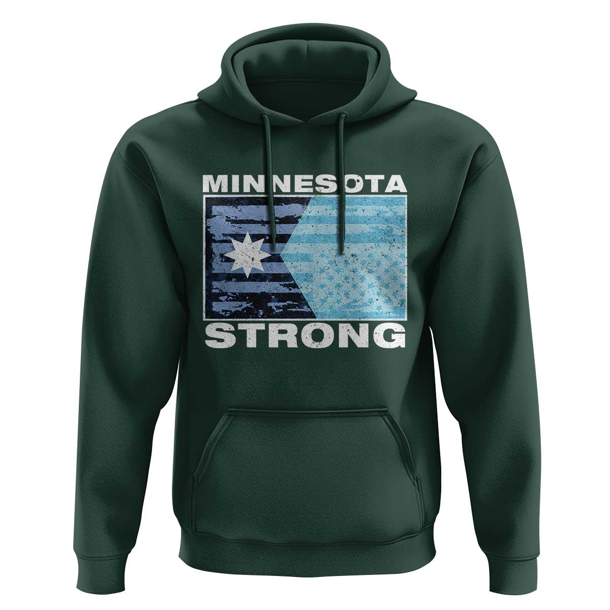 Minnesota Strong Hoodie MN State Flag Political Protest MN Resistance Abolish ICE