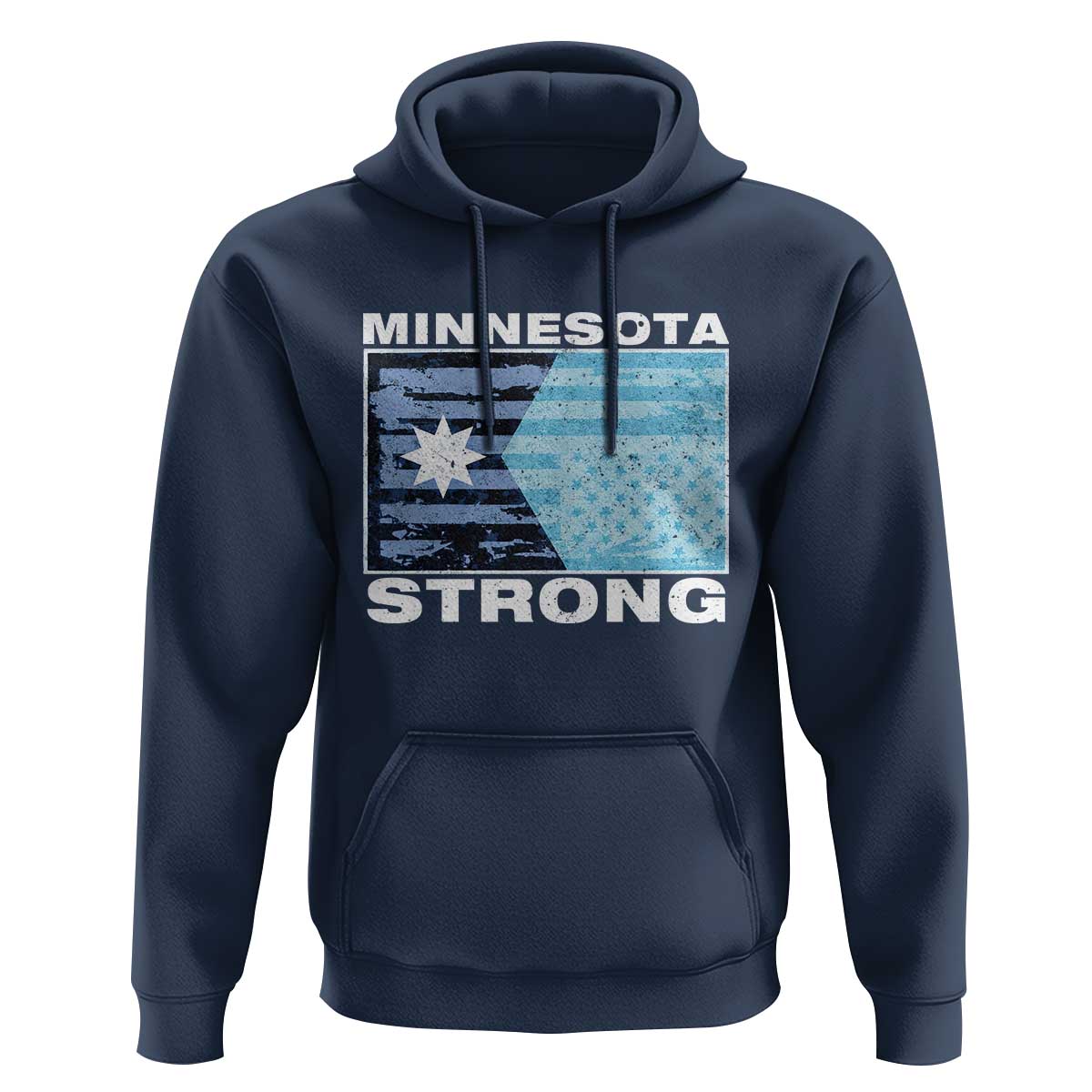 Minnesota Strong Hoodie MN State Flag Political Protest MN Resistance Abolish ICE