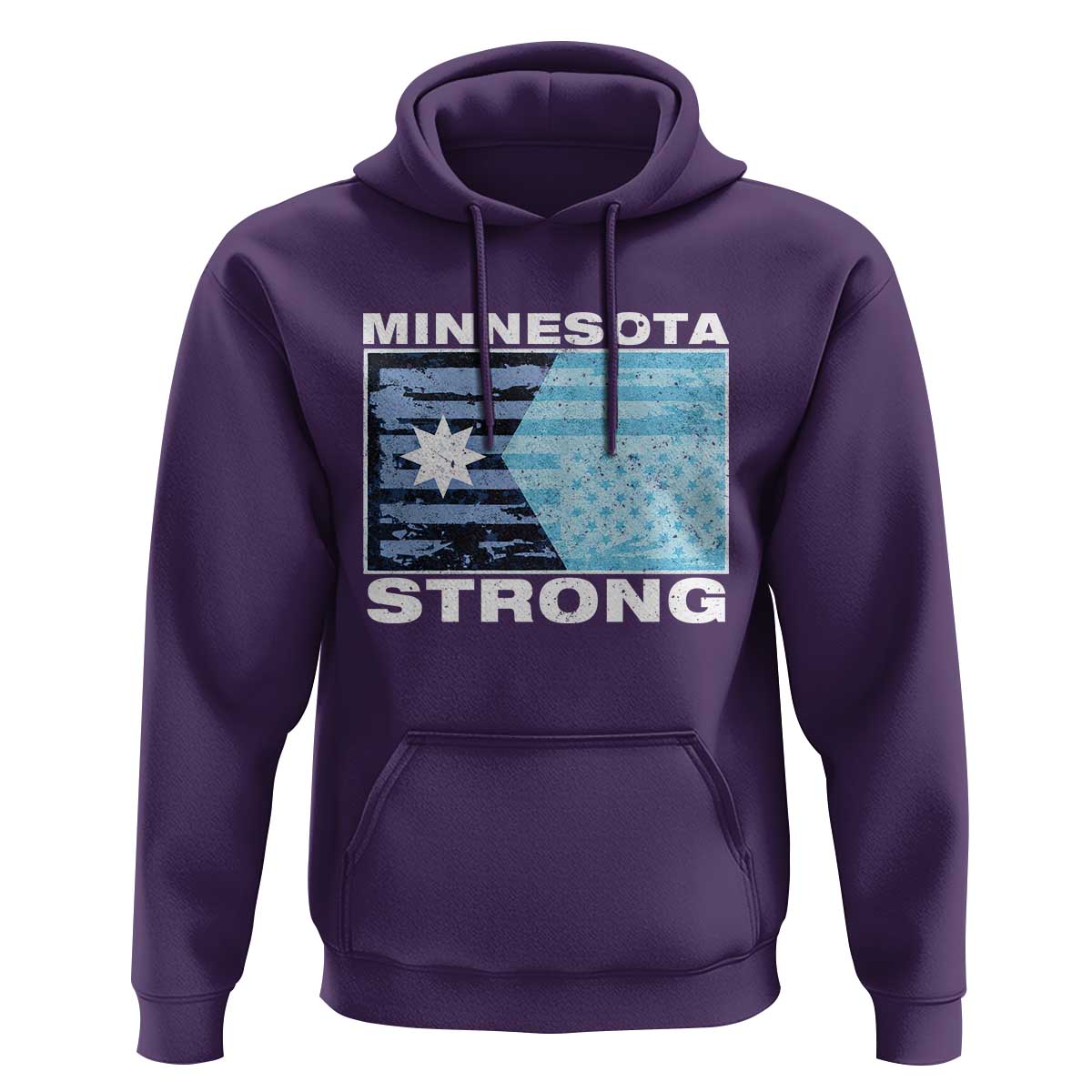 Minnesota Strong Hoodie MN State Flag Political Protest MN Resistance Abolish ICE