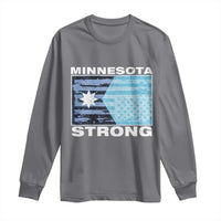 Minnesota Strong Long Sleeve Shirt MN State Flag Political Protest MN Resistance Abolish ICE