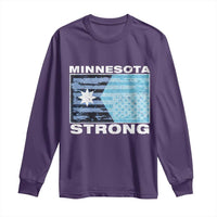 Minnesota Strong Long Sleeve Shirt MN State Flag Political Protest MN Resistance Abolish ICE