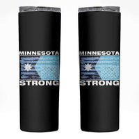 Minnesota Strong Skinny Tumbler MN State Flag Political Protest MN Resistance Abolish ICE