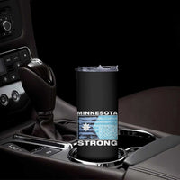 Minnesota Strong Skinny Tumbler MN State Flag Political Protest MN Resistance Abolish ICE