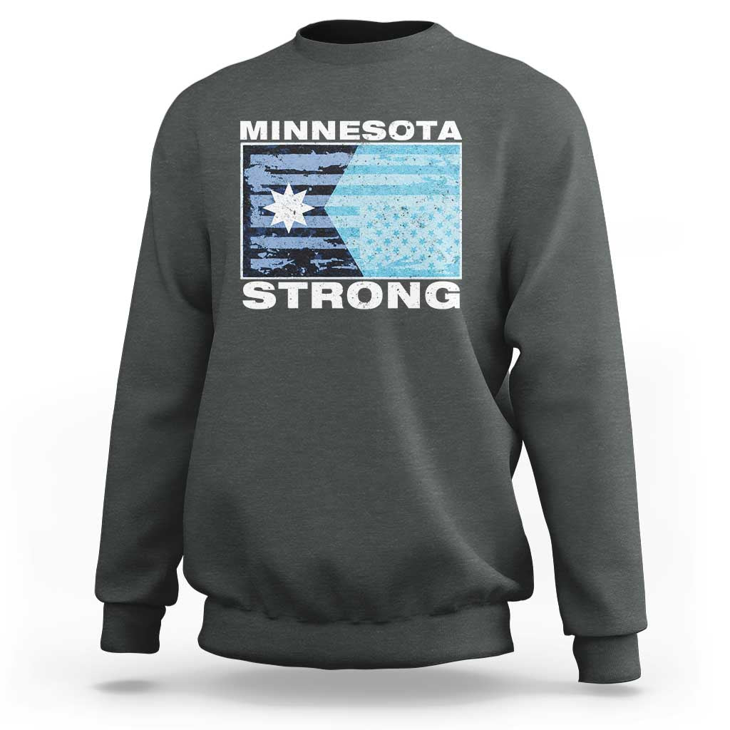 Minnesota Strong Sweatshirt MN State Flag Political Protest MN Resistance Abolish ICE