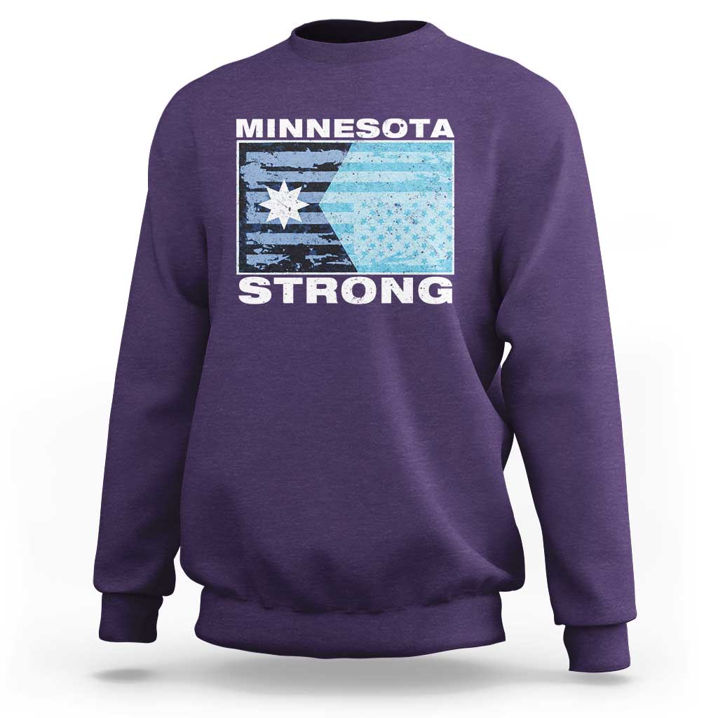 Minnesota Strong Sweatshirt MN State Flag Political Protest MN Resistance Abolish ICE