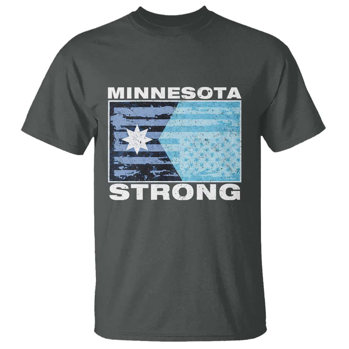 Minnesota Strong T Shirt MN State Flag Political Protest MN Resistance Abolish ICE