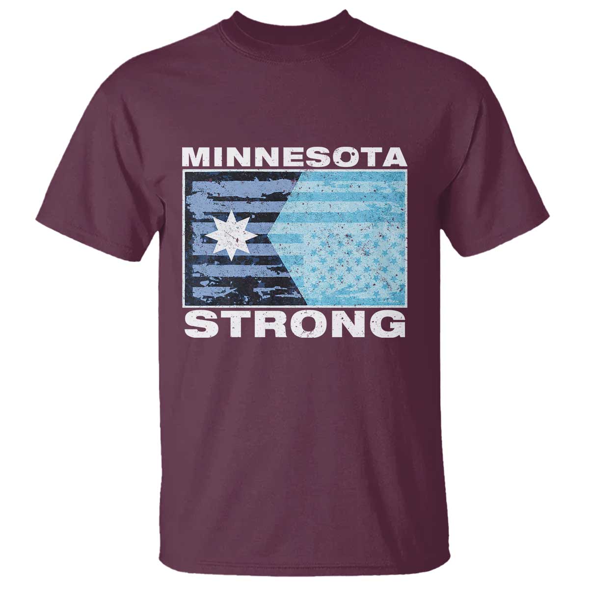 Minnesota Strong T Shirt MN State Flag Political Protest MN Resistance Abolish ICE