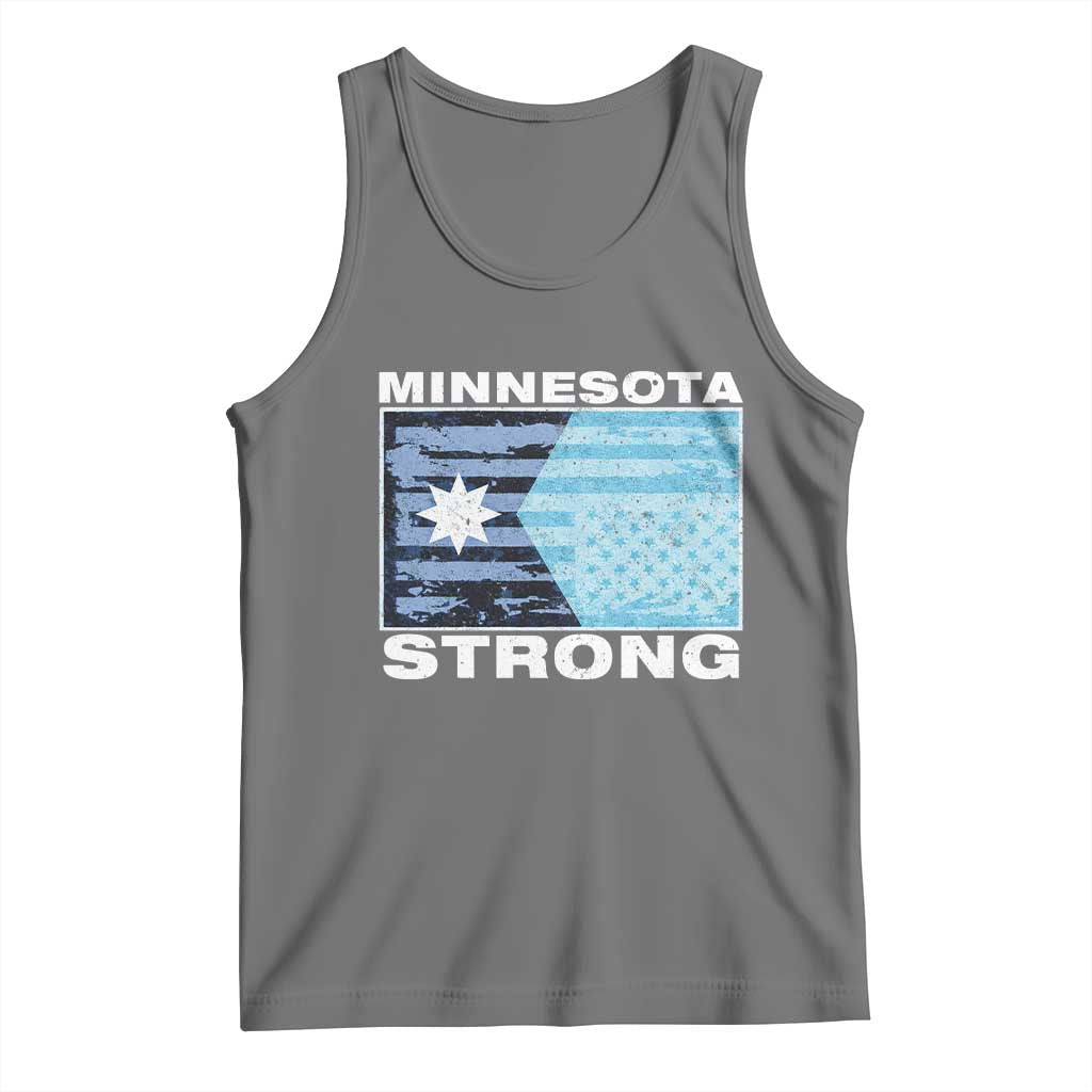 Minnesota Strong Tank Top MN State Flag Political Protest MN Resistance Abolish ICE