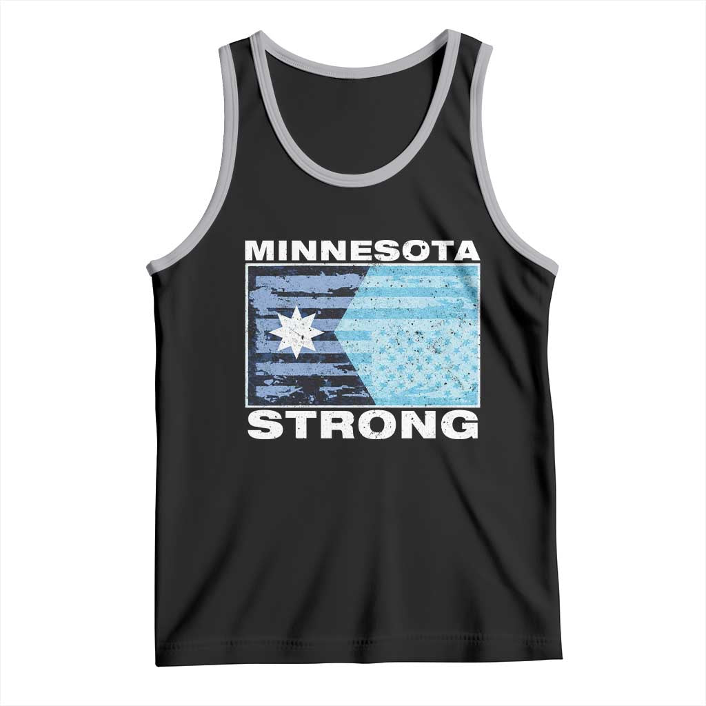 Minnesota Strong Tank Top MN State Flag Political Protest MN Resistance Abolish ICE