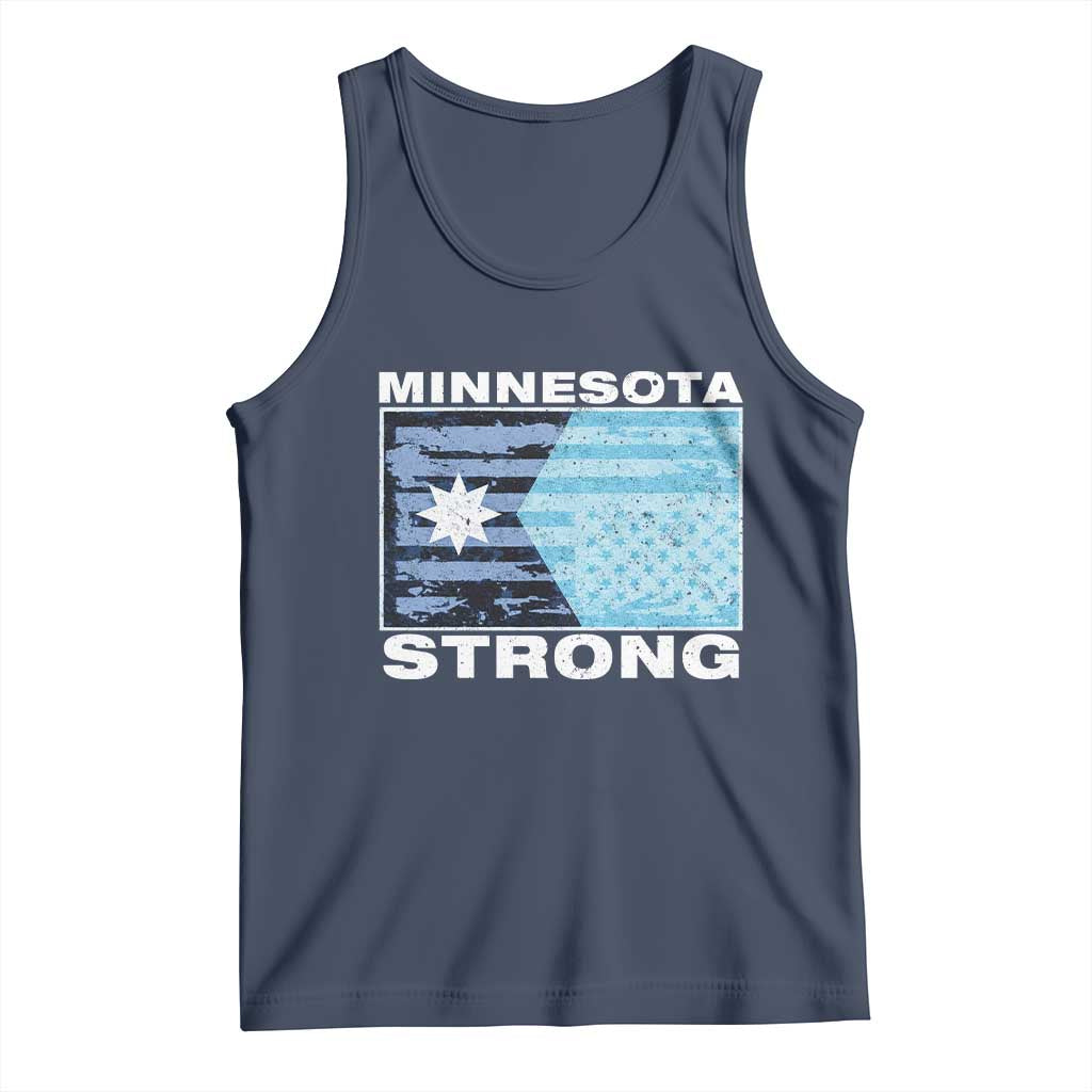 Minnesota Strong Tank Top MN State Flag Political Protest MN Resistance Abolish ICE