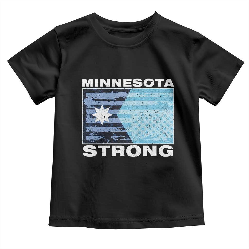 Minnesota Strong Toddler T Shirt MN State Flag Political Protest MN Resistance Abolish ICE