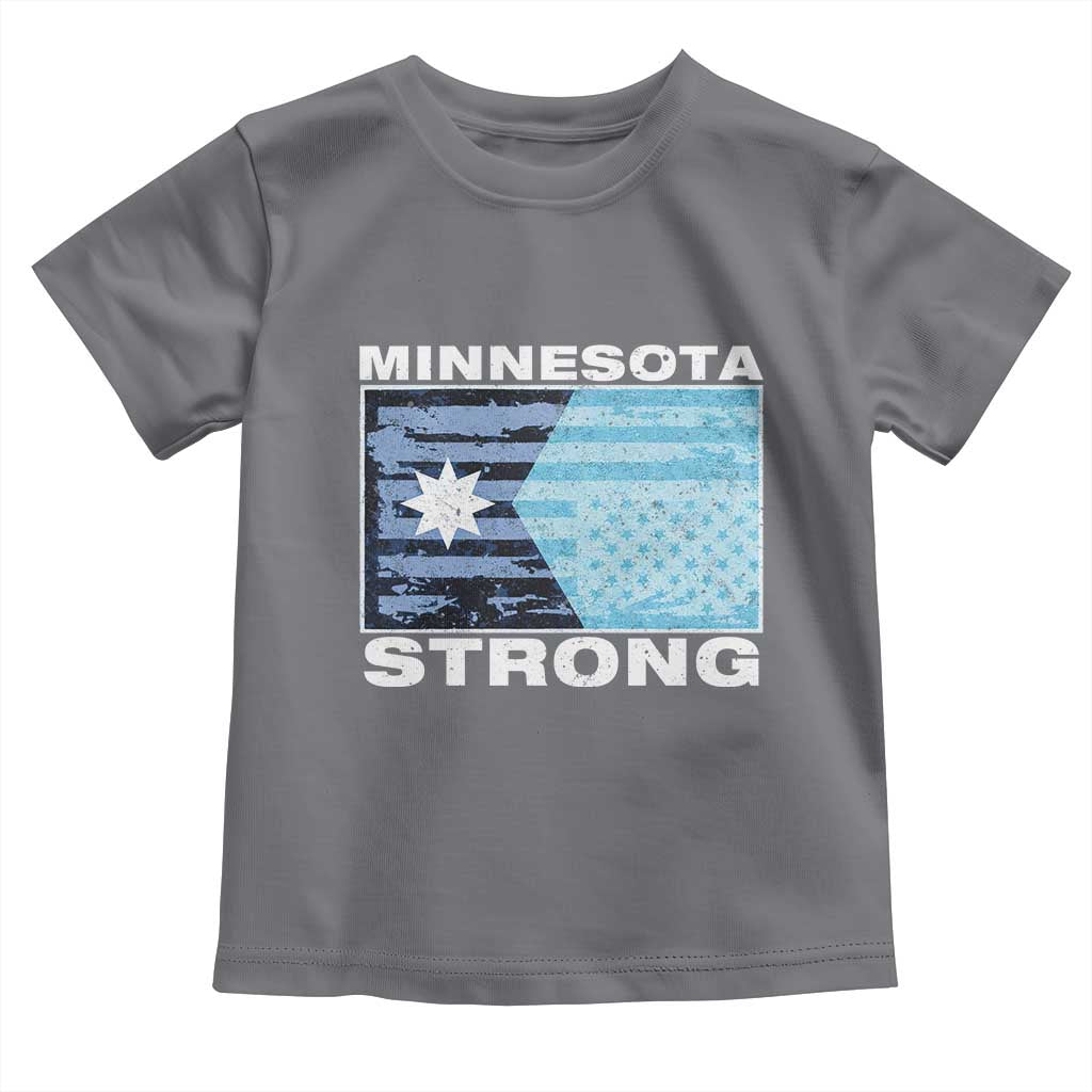 Minnesota Strong Toddler T Shirt MN State Flag Political Protest MN Resistance Abolish ICE