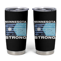 Minnesota Strong Tumbler Cup MN State Flag Political Protest MN Resistance Abolish ICE