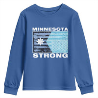 Minnesota Strong Youth Sweatshirt MN State Flag Political Protest MN Resistance Abolish ICE