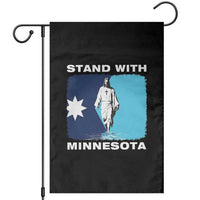 Stand with Minnesota Garden Flag Christian Jesus Minnesota Strong Subtle Anti ICE