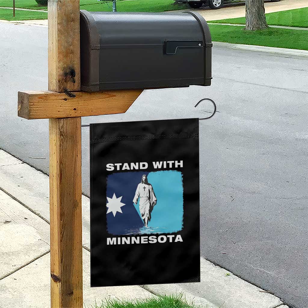 Stand with Minnesota Garden Flag Christian Jesus Minnesota Strong Subtle Anti ICE