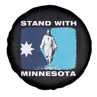 Stand with Minnesota Spare Tire Cover Christian Jesus Minnesota Strong Subtle Anti ICE