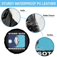 Stand with Minnesota Spare Tire Cover Christian Jesus Minnesota Strong Subtle Anti ICE