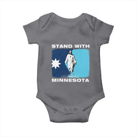 Stand with Minnesota Baby Onesie Christian Jesus Minnesota Strong Subtle Anti ICE