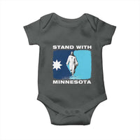 Stand with Minnesota Baby Onesie Christian Jesus Minnesota Strong Subtle Anti ICE