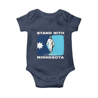 Stand with Minnesota Baby Onesie Christian Jesus Minnesota Strong Subtle Anti ICE