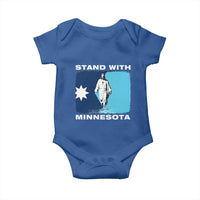 Stand with Minnesota Baby Onesie Christian Jesus Minnesota Strong Subtle Anti ICE