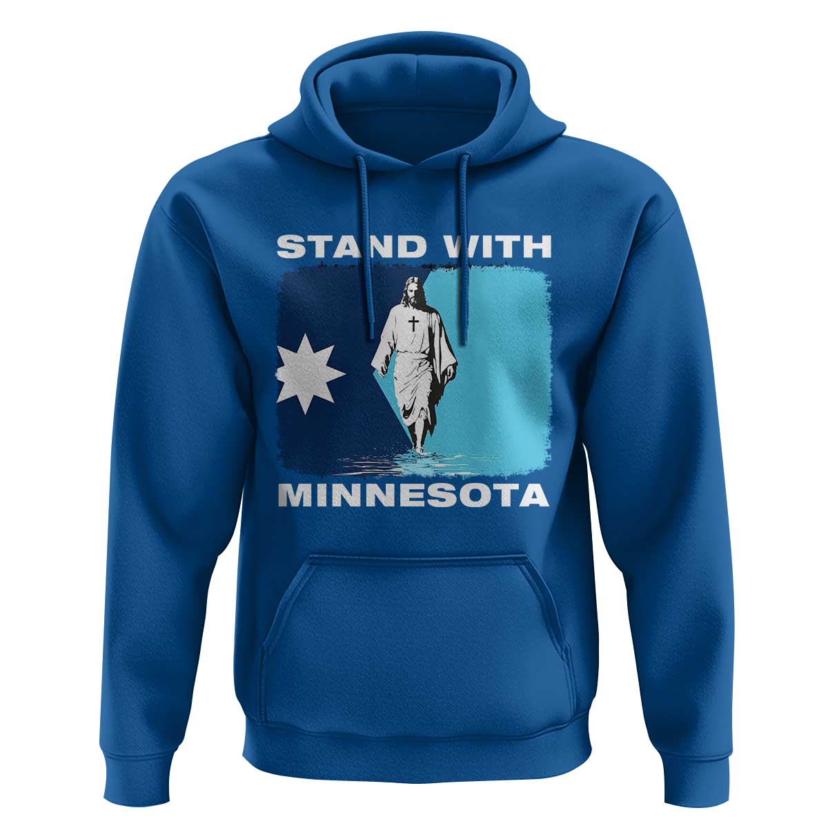 Stand with Minnesota Hoodie Christian Jesus Minnesota Strong Subtle Anti ICE