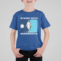 Stand with Minnesota T Shirt For Kid Christian Jesus Minnesota Strong Subtle Anti ICE