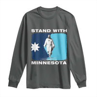 Stand with Minnesota Long Sleeve Shirt Christian Jesus Minnesota Strong Subtle Anti ICE