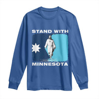 Stand with Minnesota Long Sleeve Shirt Christian Jesus Minnesota Strong Subtle Anti ICE