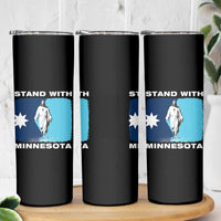 Stand with Minnesota Skinny Tumbler Christian Jesus Minnesota Strong Subtle Anti ICE