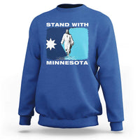 Stand with Minnesota Sweatshirt Christian Jesus Minnesota Strong Subtle Anti ICE