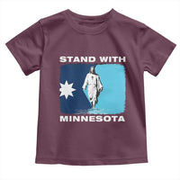 Stand with Minnesota Toddler T Shirt Christian Jesus Minnesota Strong Subtle Anti ICE