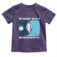 Stand with Minnesota Toddler T Shirt Christian Jesus Minnesota Strong Subtle Anti ICE