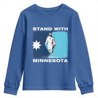 Stand with Minnesota Youth Sweatshirt Christian Jesus Minnesota Strong Subtle Anti ICE