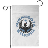 Minnesota Strong Garden Flag MN State Bird Loon Resistance Political Protest
