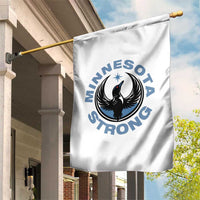 Minnesota Strong Garden Flag MN State Bird Loon Resistance Political Protest