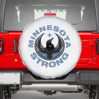 Minnesota Strong Spare Tire Cover MN State Bird Loon Resistance Political Protest
