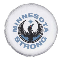 Minnesota Strong Spare Tire Cover MN State Bird Loon Resistance Political Protest