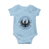 Minnesota Strong Baby Onesie MN State Bird Loon Resistance Political Protest